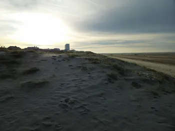 Oostnieuwkerke duinen wandeling in de koude (België)